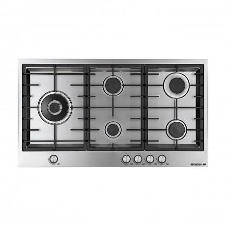 MONDIN SH905VTGLX Ασημί 89cm Εστία Αερίου MONDIN SH905VTGLX Ασημί 89cm Εστία Αερίου